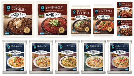 대상 청정원은 최근 HMR 브랜드 '호밍스'를 론칭했다. <대상 제공>